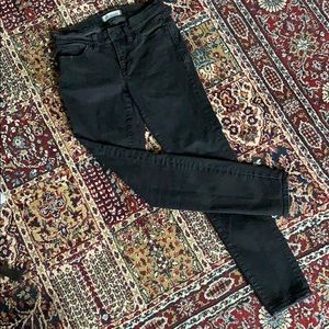 Madewell skinny skinny black jeans size 27